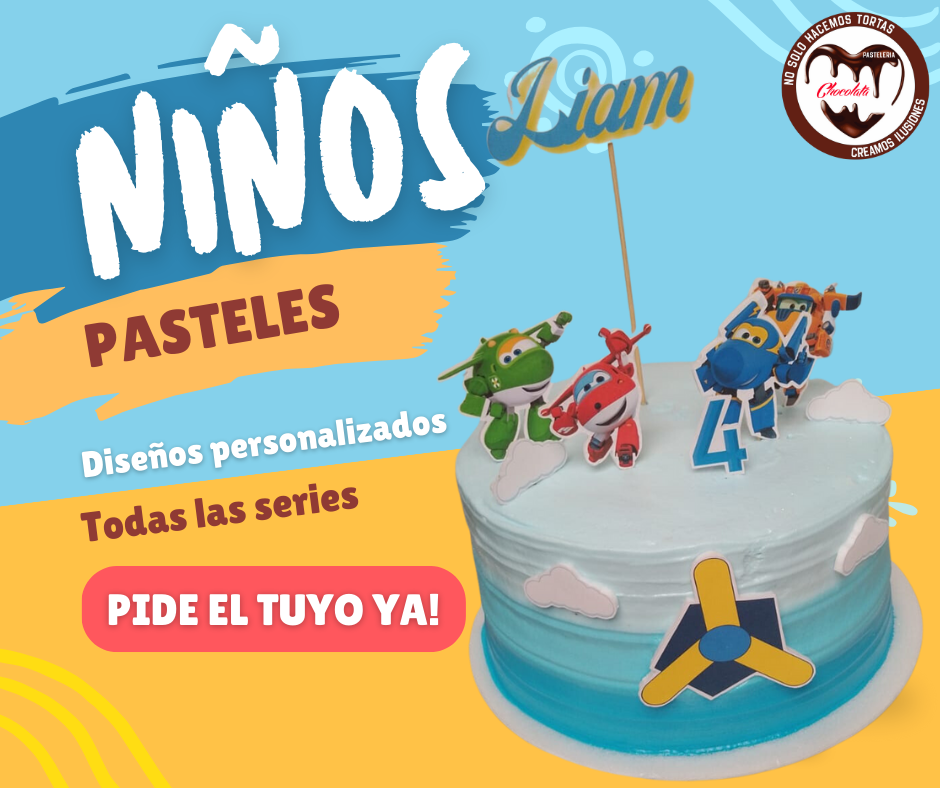 pasteles para niños